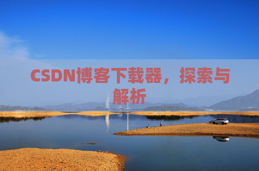 CSDN博客下载器，探索与解析